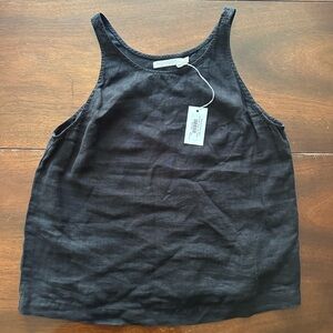 Wyeth by Todd Magill Black Tank Top
